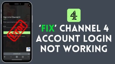 Why can't I login to Channel 4?