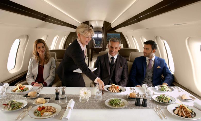 Technology in the Kitchen: How Innovation Shapes Private Jet Catering
