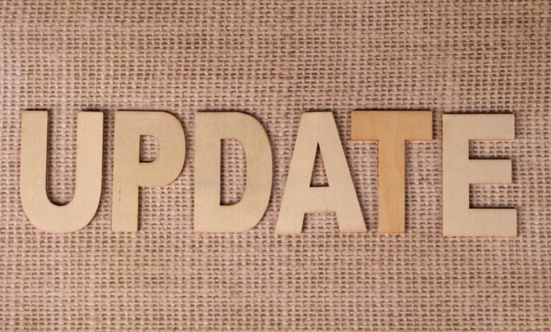 contact details and updates